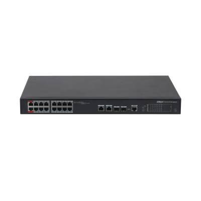 Dahua 16 Port Layer 2 management PoE switch