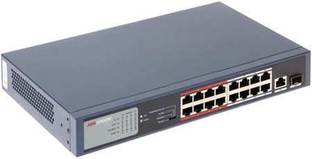 Hikvision 16-Port 100 Mbps Unmanaged PoE Switch
