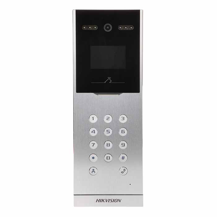 Hikvision 3.5” TFT LCD Waterproof Metal Outdoor Video Intercom Station