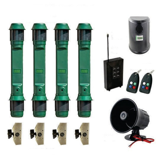 Roboguard Outdoor Beam Deluxe Kit 4 (Rent2Buy Also Available)
