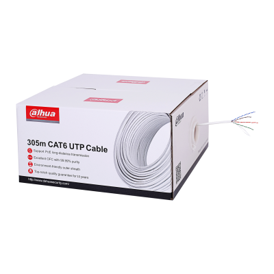 Dahua 305m UTP CAT6 LSZH Cable